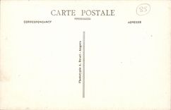 CPA Sande von olonne das Port (Boote der Sunde)