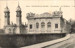 Enghien les Bains CPA the casino the theater