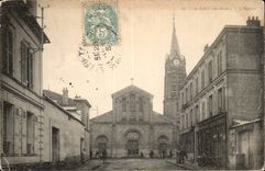 Saint Leu CPA the church