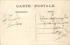 Ambleville CPA das Schloss und die Kirche