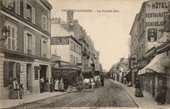 Enghien les Bains CPA main street TOP