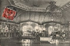 Enghien les Bains CPA the room of the small horses (decorative arts)