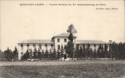 Montigny the school King CPA Colony of the 11th district of Paris