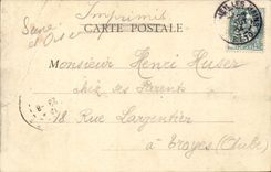 Enghien les Bains CPA the lake and the casino