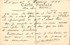 Saint Leu CPA the monument of Cop