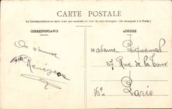 CPA Chaetau de Vigny Innenraum Gericht