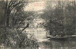 Gloton CPA Small arm of the Seine