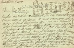 Gloton CPA Small arm of the Seine