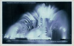 CPA Exposition coloniale internationale Paris 1931 le theatre d'eau Granet 