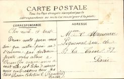 Believed of the Seine Paris CPA the port of the chamber of commerce of Ivry