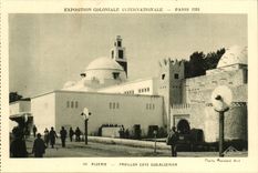 EXposition coloniale internationale Paris 1931 Algerie Pavillon cote Sud algerien