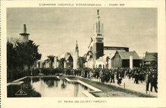 EXposition coloniale internationale Paris 1931 Avenue des colonies francaises