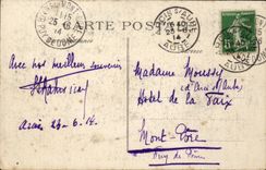 Paris CPA the storm of June 15th Place Saint Philippe of Rolls