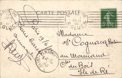 CPA the storm of June 15th has Paris PLe ground breaks down street of Le Havre