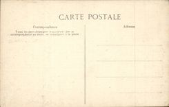 Raw CPA Floods of the Seine Paris