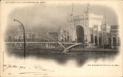 CPA Exposition universelle de 1900 Paris Les armees de terre et de mer