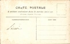 Paris CPA Floods January 1910 Quay of the rapee