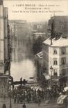 Paris 16 - La Grande Crue de la Seine Janvier 1910 - Crue maximum 9m50 Aspect de la Rue Gros - CPA 
