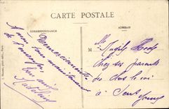 Paris - La Grande Crue de la Seine Janvier 1910 - La Marine de Guerre vu au Secours des Sinistres - CPA 
