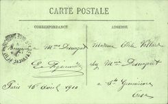 Paris - 15 - the Great Rising of the Seine January 1910 - the Quay of Grenelle - CPA