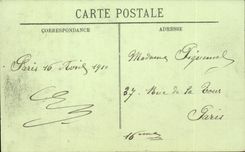 Paris - 65 - the Great Rising of the Seine January 1910 - the Notre Dame Bridge - CPA