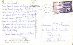 CPA Surroundings of Vernet les Bains Abbey of Saint Martin of Canigou