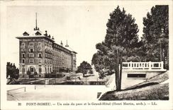 Make Romeu CPA a corner of the park and the large hotel (Henri Martin)