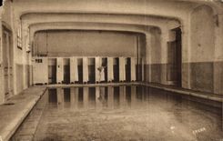 Thues les Bains CPA Hydropathic establishment the swimming pool