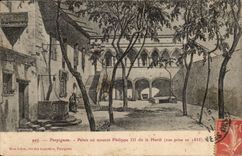 Perpignan CPA Palais ou mourut Philippe III dit le Hardi (vue prise en 1835)