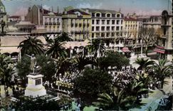 Perpignan CPA Place Arago Danses Sardanes