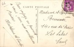 Perpignan CPA Jardin public allee des Palmiers