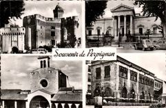 Perpignan CPA Souvenir