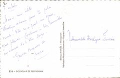 Perpignan CPA Souvenir