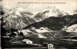 Louis mount - 1600 m Cos Cerdan and Pyranees - CPA