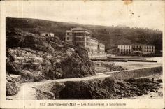 Banyuls on Sea - Rocks and the laboratory - CPA
