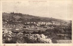 CPA enveito View of the village and houses of the railwaymen
