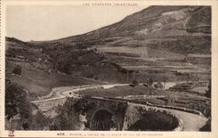 CPA Gate Ravelled of the road and collar of Puymaurens