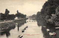 La Varenne CPA Bords de Marne Vue artistique