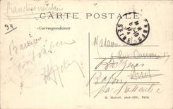 Vincennes CPA the castle royal residence