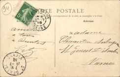 Perreux CPA Edges of the Marne and island Love