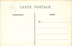 Interior Vincennes CPA of the vault of the fort