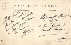 Nogent Perreux CPA Panorama of the district of the bridge of Mulhouse main street