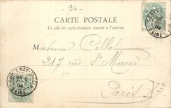 Fontenay under Wood CPA Seen on the lake of the Tiny ones