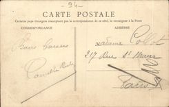 Villeneuve Saint Georges CPA Landscape of the edges of the yerres Seen property Lorimey Vidiere