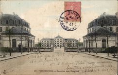 Wood of Vincennes CPA Barracks of the dragons