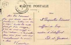 Villeneuve Saint Georges CPA Panorama of the Villeneuve old man the suspension bridge and sight on Ablon