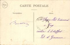 Villeneuve Saint Georges CPA the bridge on Yerres