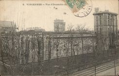 Vincennes CPA Overall picture of the castle