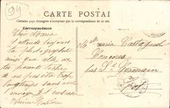 The Turn of the Marne Creteil CPA the footbridge