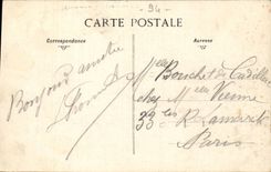 Villeneuve King CPA an avenue of the park of the pheasantry